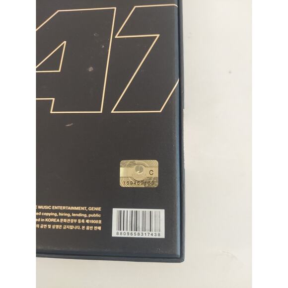 Ateez Treasure Ep.Fin All To Action CD Box Set with Photocards CD Signed Komco - Picture 12 of 12